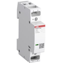 Contactor de instalare cu 2 poli ESB20-20N-06 20A 230V ABB 1SBE121111R0620