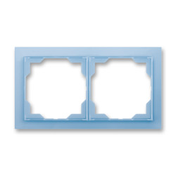 Rama dubla orizontala/verticala albastru fresh Neo ABB