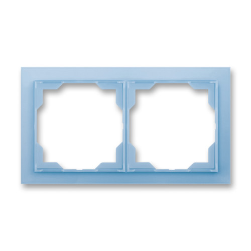 Rama dubla orizontala/verticala albastru fresh Neo ABB