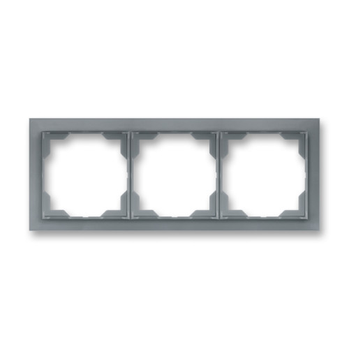 Rama tripla orizontala/verticala gri fresh Neo ABB