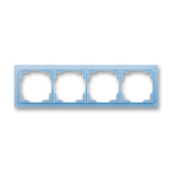 Rama 4 module orizontala/verticala albastru fresh Neo ABB