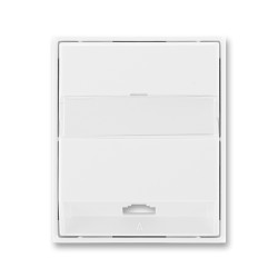 Clapeta telefon alb/alb ABB