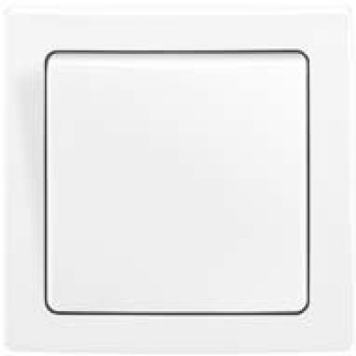 Intrerupator simplu cruce alb incastrat Swing ABB