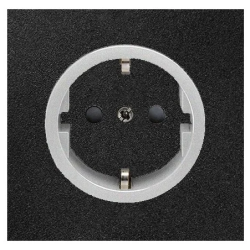 Priza simpla ST cu impamantare onyx/titan si protectie copii Neo ABB