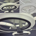 Lustra led dimabila, Six rings alba - imagine 4
