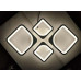 Lustra led moderna lumina multipla 70w four squares - imagine 2