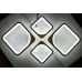Lustra led moderna lumina multipla 70w four squares - imagine 4