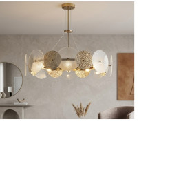 Lustra 8xE14 diametru 70cm GLOW