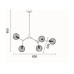 Pendul 5xG9 ATOM 144-23016 Arte Illumina - imagine 4