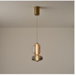 Pendul led 10W 3000K fumuriu VERENA