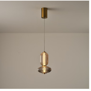 Pendul led 10W 3000K fumuriu VERENA