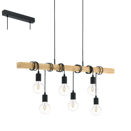 Lustra vintage Townshend 95499 Eglo