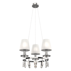 Lustra 955BARBARA  3XE14 crom Elmark