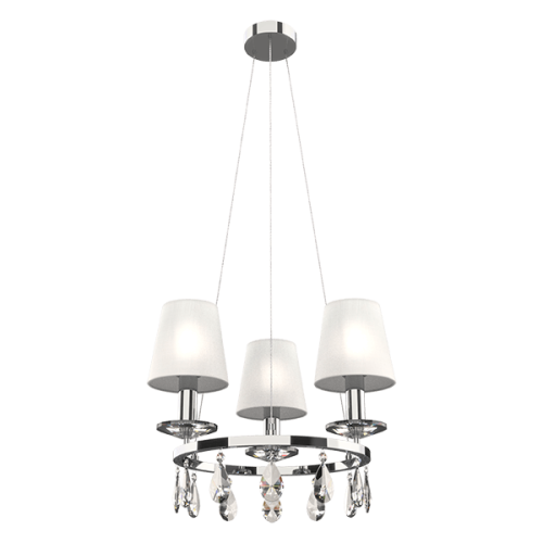 Lustra 955BARBARA  3XE14 crom Elmark