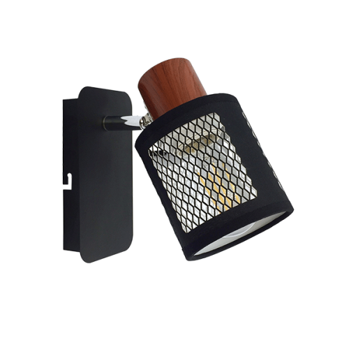 Aplica Delia Spot 1xE27 negru