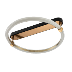 Plafoniera Felix LED 29W 3000K Auriu/Negru ELMARK