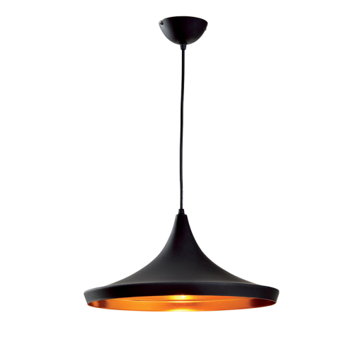 Pendul Tim-1B 1 x E27 Negru/Auriu ELMARK