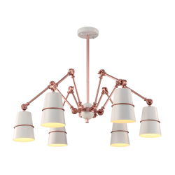 Lustra Spider E27 955SPIDER6/WH Elmark