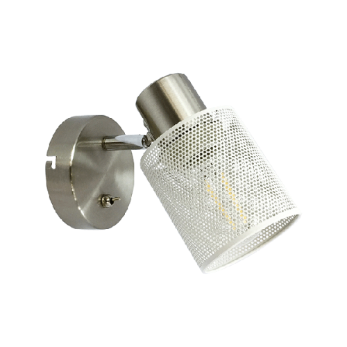 Aplica Yoli Spot 1xE27 nichel satin