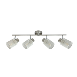 Plafoniera Yoli Spot 4xE27 nichel satin
