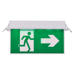 LAMPA EXIT SAGEATA IN LATERAL / PLASTIC AL3117 ELMARK