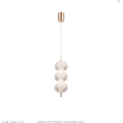 Pendul led 24W 3000K 955AMARO 2430GD Elmark