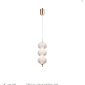 Pendul led 24W 3000K 955AMARO 2430GD Elmark