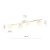 Plafoniera Splendi 4 alb/auriu/alb opal 1249/4 Emibig - imagine 2