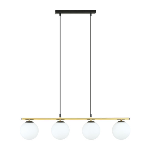 Pendul Allora 4 negru/auriu/alb opal 1254/4 Emibig