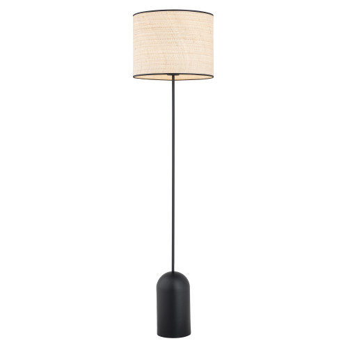 Lampadar Aspen Black/Rattan 1324/LP1 Emibig