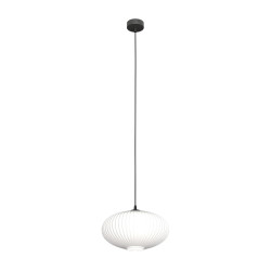 Pendul Coco 1 x E27 BL Opal 1376/1 Emibig