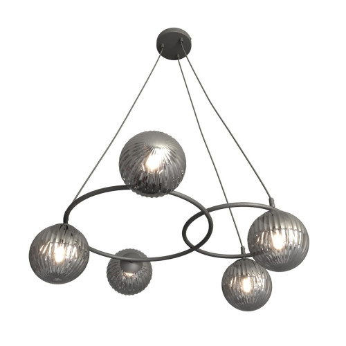 Pendul Libra 5 x E27 BL Grafit 1380/5 Emibig