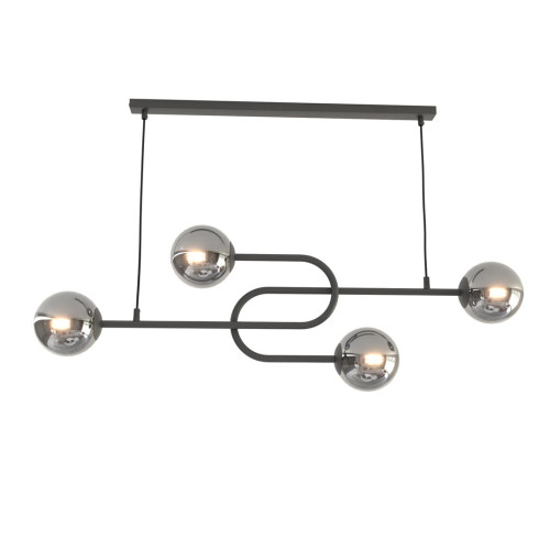 Pendul Atria 4 x E14 BL Grafit 1384/4 Emibig