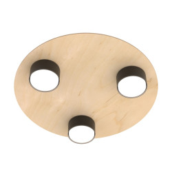 Plafoniera Pixo 3 x GX53 BL  1443/3 Emibig