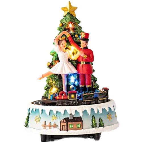 Decoratiune muzicala brad cu dansatori