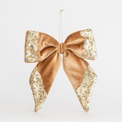 Decoratiune Funda de Catifea Cu Sclipici 600-44715