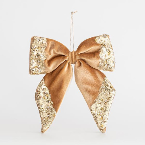 Decoratiune Funda de Catifea Cu Sclipici 600-44715