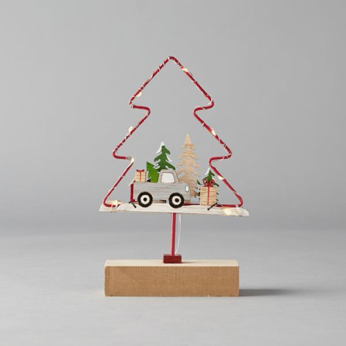 Decoratiune Brad Luminat LED 600-41658