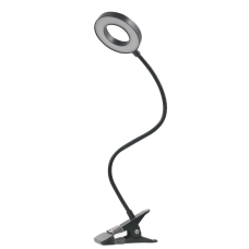 Veioza LED Flex cu clips 8W dimabila neagra KL148009