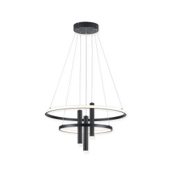 Pendul Altheia Negru SP5 LED 55,5 W 142087 Klausen