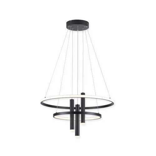 Pendul Altheia Negru SP5 LED 55,5 W 142087 Klausen