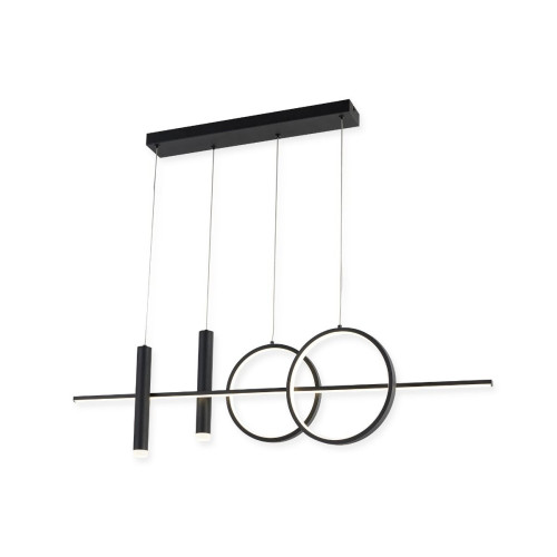 Pendul Altheia Negru SP4 LED 50W 142089 Klausen