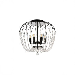 Lustra Chic PL6 Negru 100079 Klausen