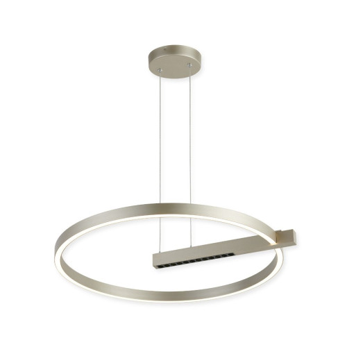 Pendul Himera Argintiu SP1 LED 48W 142080 Klausen