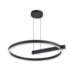 Pendul Himera Negru SP1 LED 48W 142081 Klausen