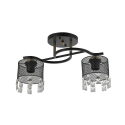 Lustra Lustros PL2 Negru 100084 Klausen