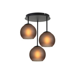 Lustra Lovely PL3 Negru 163029 Klausen