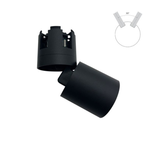 Spot LED Shape D Black 7W 3000K 181072 Klausen