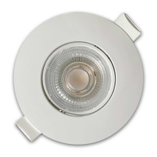 Spot LED incastrat Beam 4.9W, lumina neutra, orientabil, alb KL171000