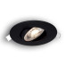 Spot LED incastrat Beam 4.9W, lumina neutra, orientabil, negru KL171001 - imagine 2